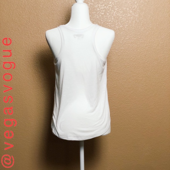 ♡ MUDD White Razorback Tank ♡ - Picture 3 of 3